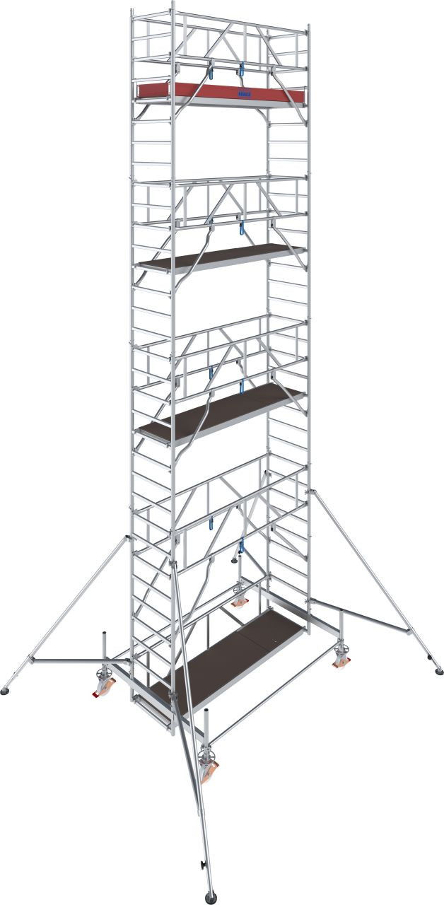 Krause STABILO Professional gurulóállvány, 100 -as sorozat, mezőméret: 2.5 m x 0.75 m, munkamagasság: 9.5 m termék fő termékképe