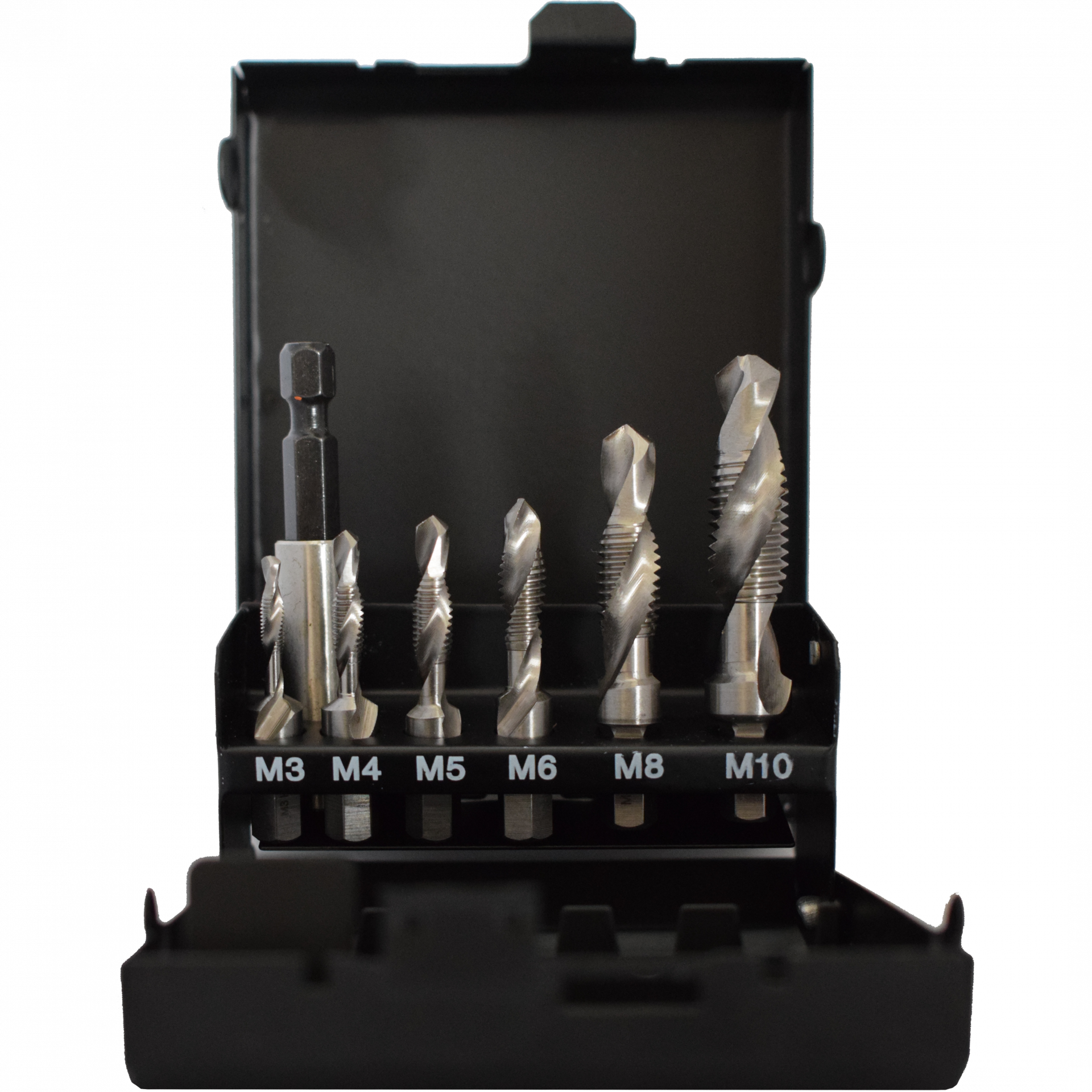 Abraboro 7 részes kombinált gépi menetfúró készlet, rövid termék fő termékképe