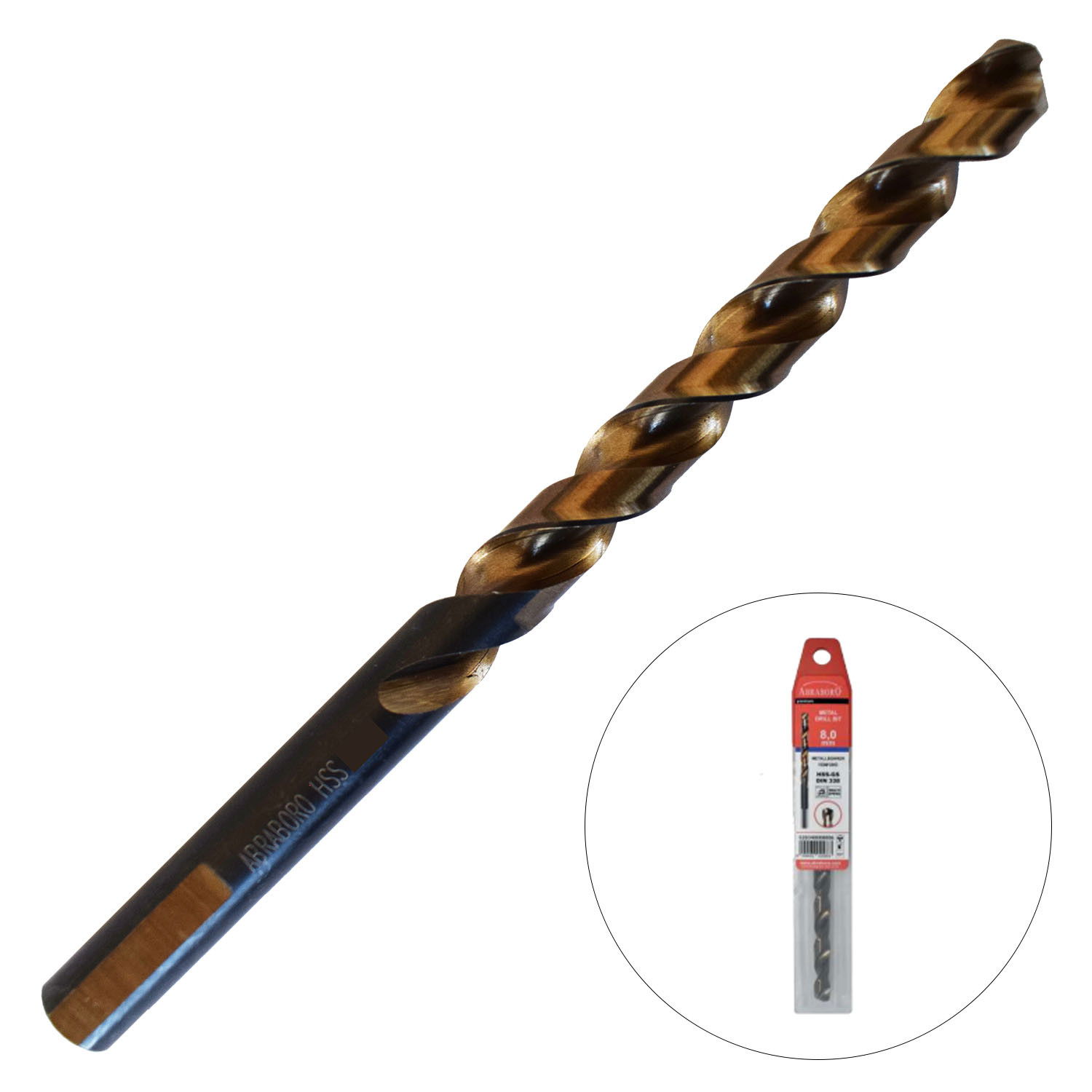 Abraboro 11 x 142 / 94 mm MULTISPEED HSS-GS fémfúró háromszög szárral, EV-Pack termék fő termékképe