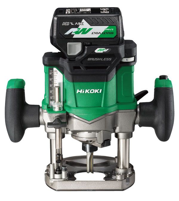 HiKoki M3612DA-BASIC MULTI VOLT akkus szénkefe nélküli felsőmaró (akku és töltő nélkül) termék fő termékképe