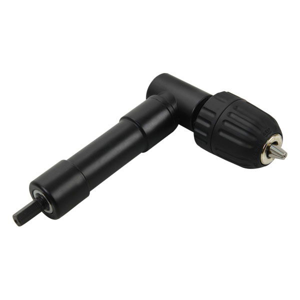 EXTOL Gyorstokmány, L-alakú, befogás: 0,8-10mm, csatlakozás 3/8", 24UNF (sarokfúró adapter) termék fő termékképe