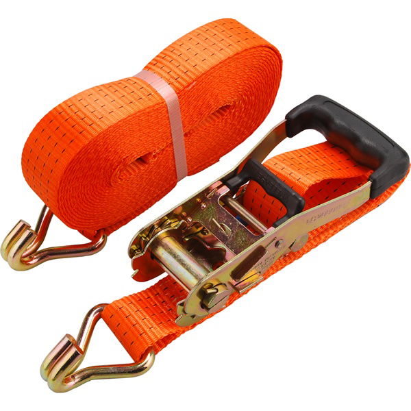 EXTOL Rakományrögzítő gurtni, kampós, max. 4000kg; 3m×50mm, EN12195-2, TÜV/GS termék fő termékképe