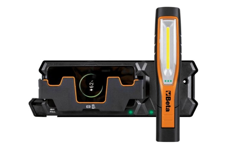 BETA 1839BRW Vezetéknélküli töltő állomás, a 1838POCKET és 1838SW szerelőlámpával kompatibilis termék fő termékképe