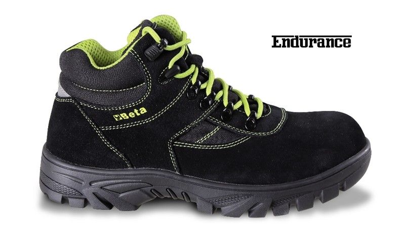 BETA 7238WR Hasítottbőr bokacipő nylon betétekkel, nagyellenállású gumitalp és gyorskioldás Vízálló WR cipő 46-os termék fő termékképe