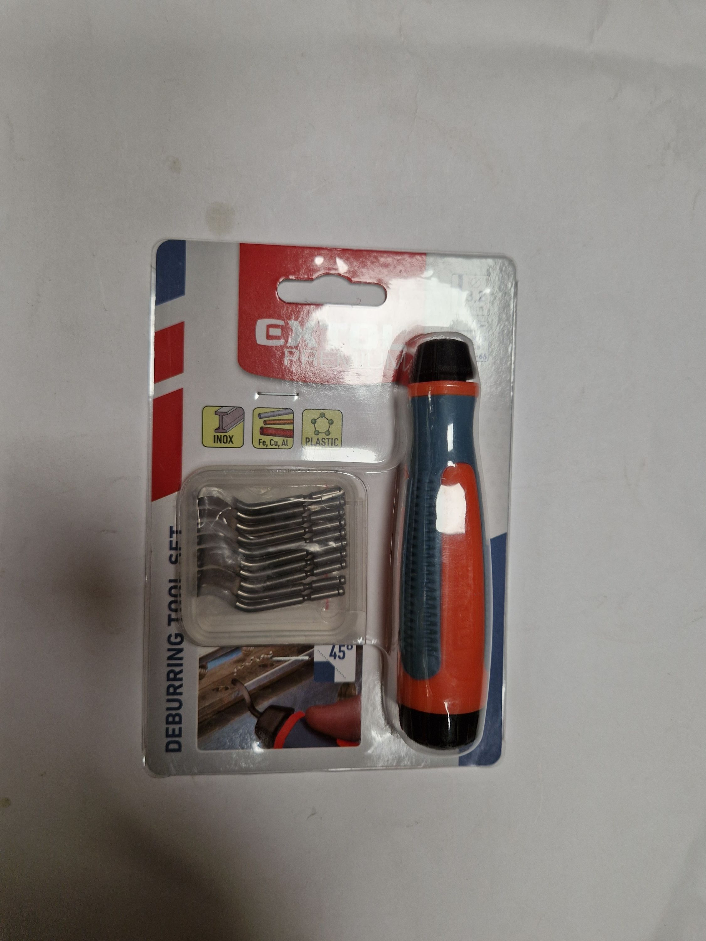 EXTOL  Univerzális sorjátlanító pót élekkel 10 db termék fő termékképe