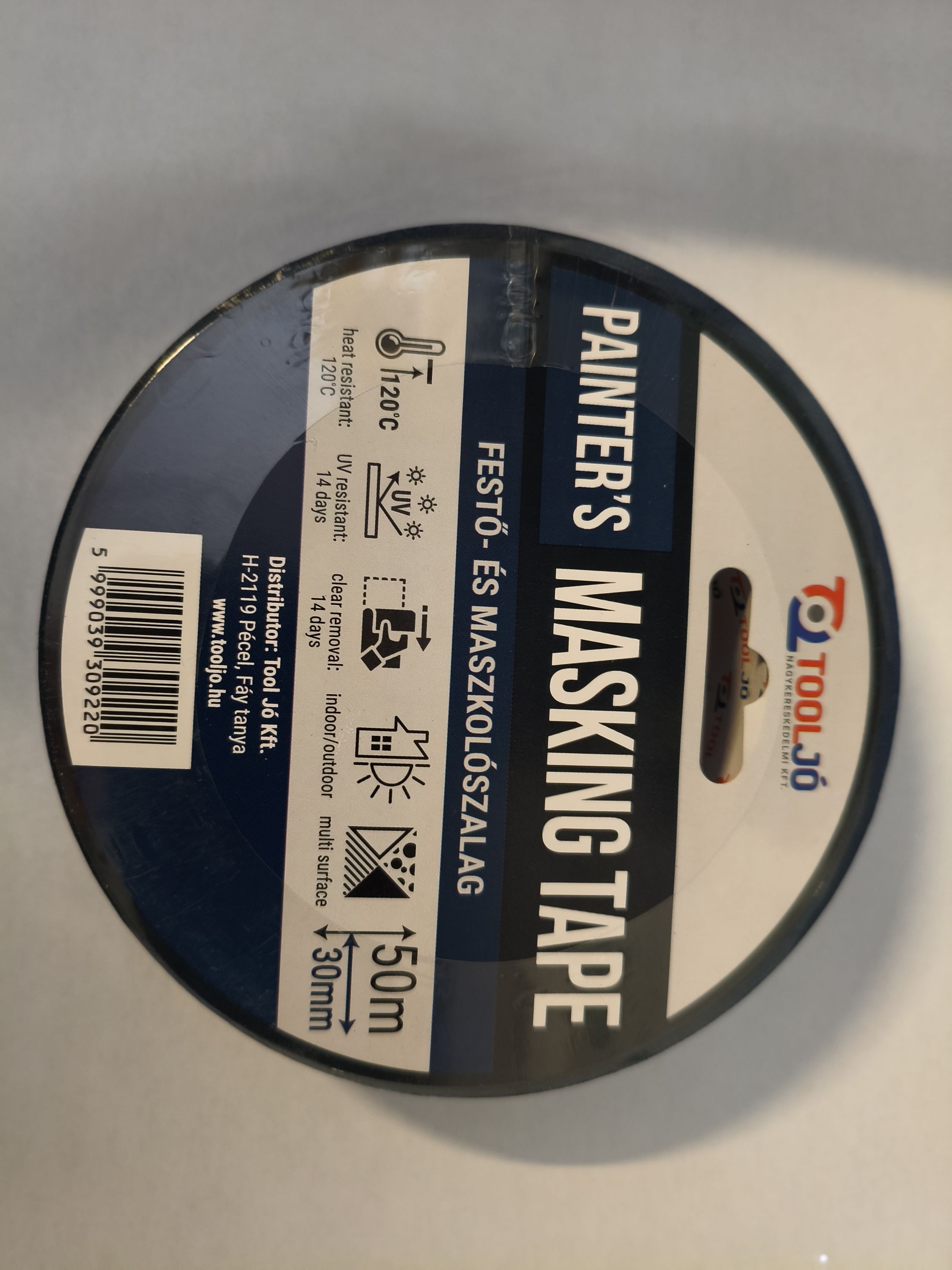 Maszkolószalag krepp PAINTER'S TAPE 30mmx50m (36) termék fő termékképe