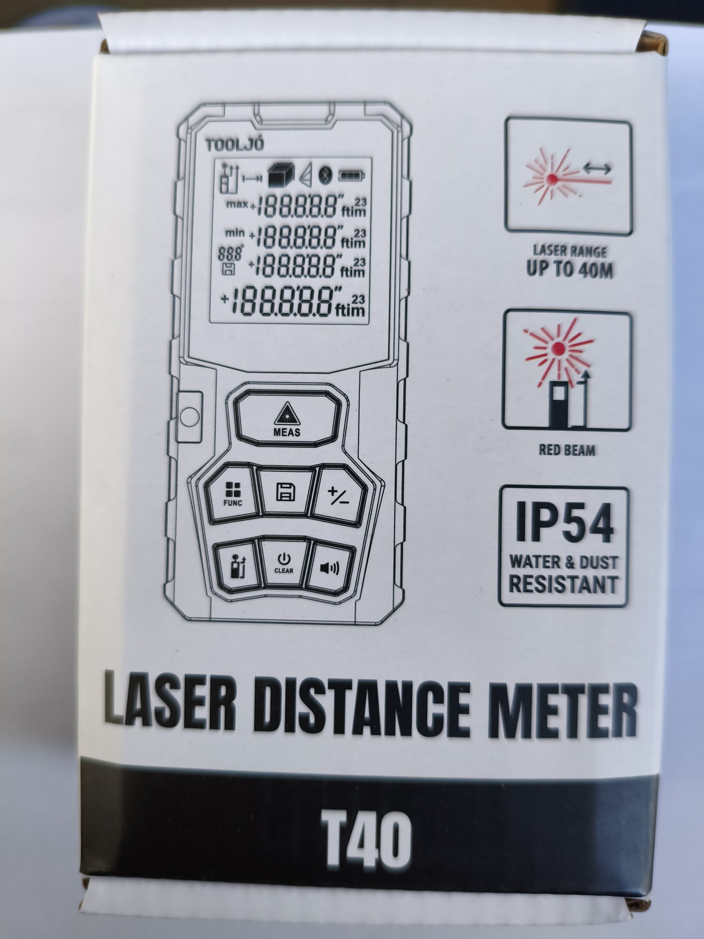 Tool Jó T40 távolságmérő 40m termék fő termékképe