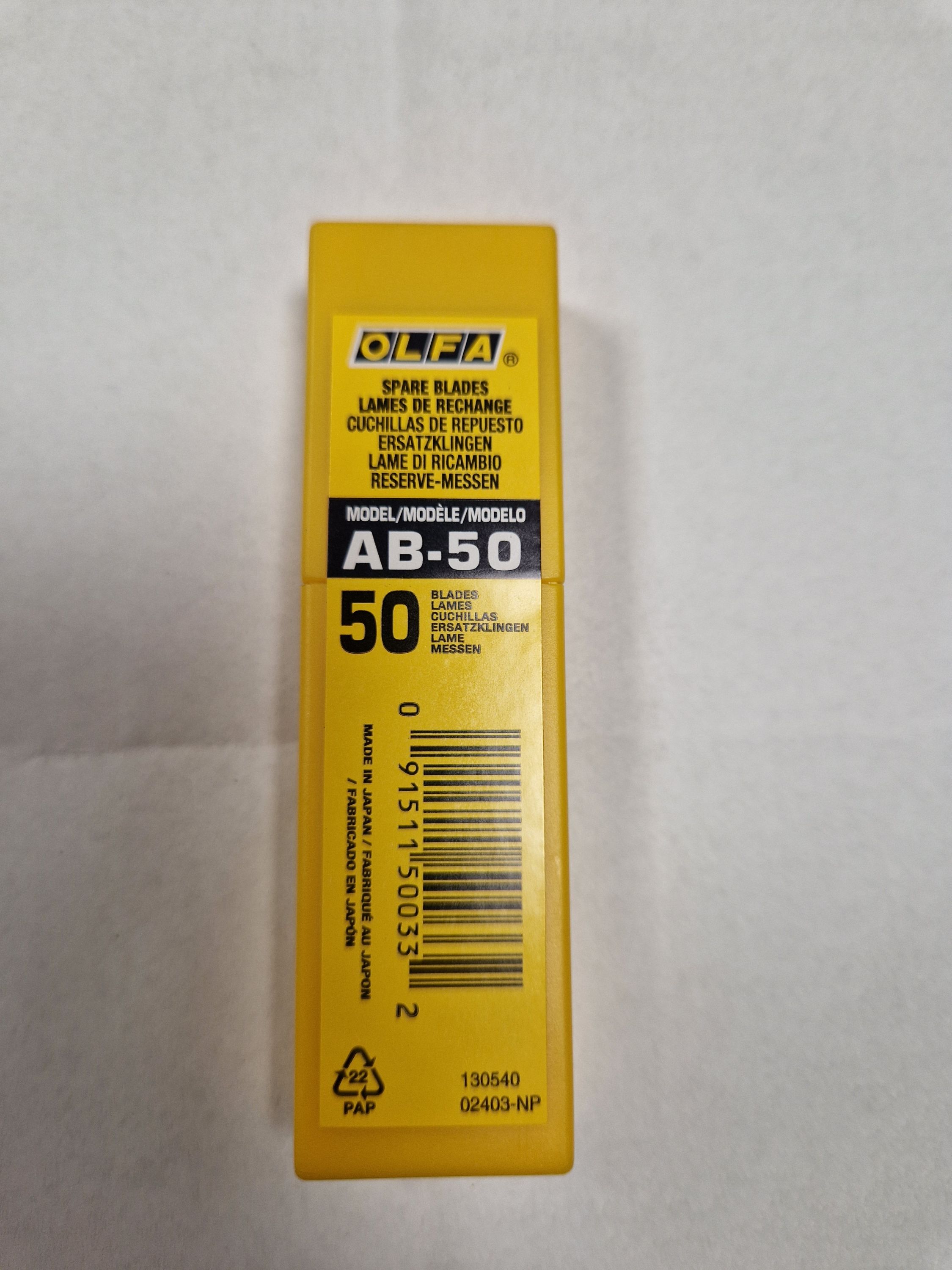 OLFA AB-50 penge,  9 mm, 50 db/csomag termék fő termékképe