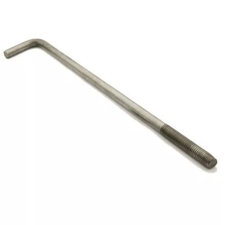 Talpszelemen csavar, 4.6 natúr, M14x350/60+50 termék fő termékképe