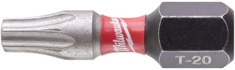 Milwaukee Shockwave Impact Duty™ csavarozó bit, 25 mm, TX 20, 1 db-os termék fő termékképe