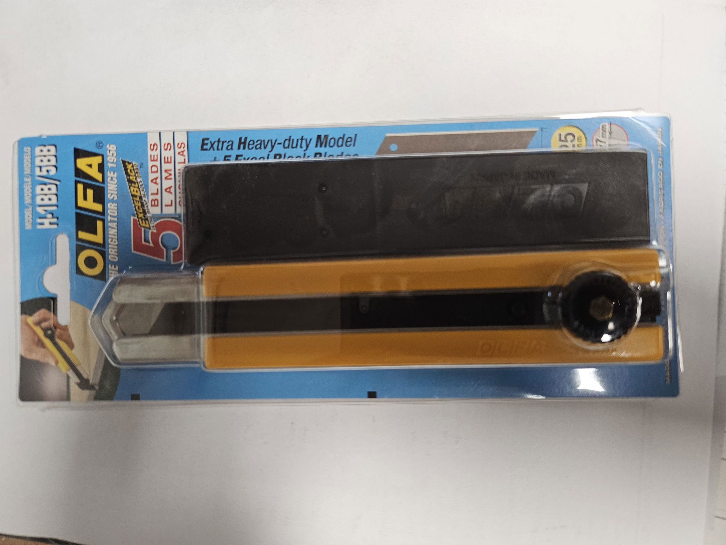 OLFA szike 25mm tekerős +5db penge termék fő termékképe