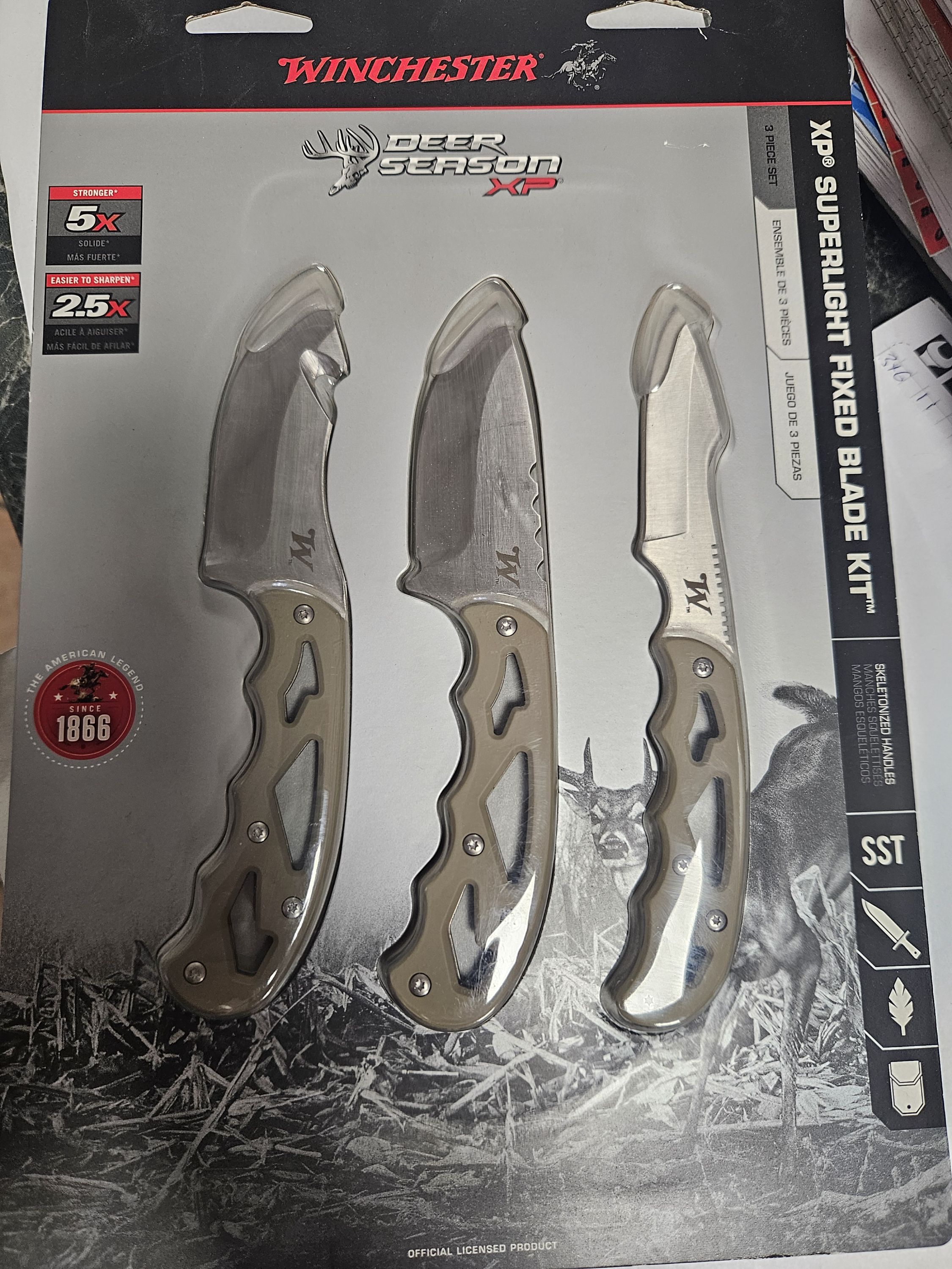 WINCHESTER késkészlet 3db-os termék fő termékképe