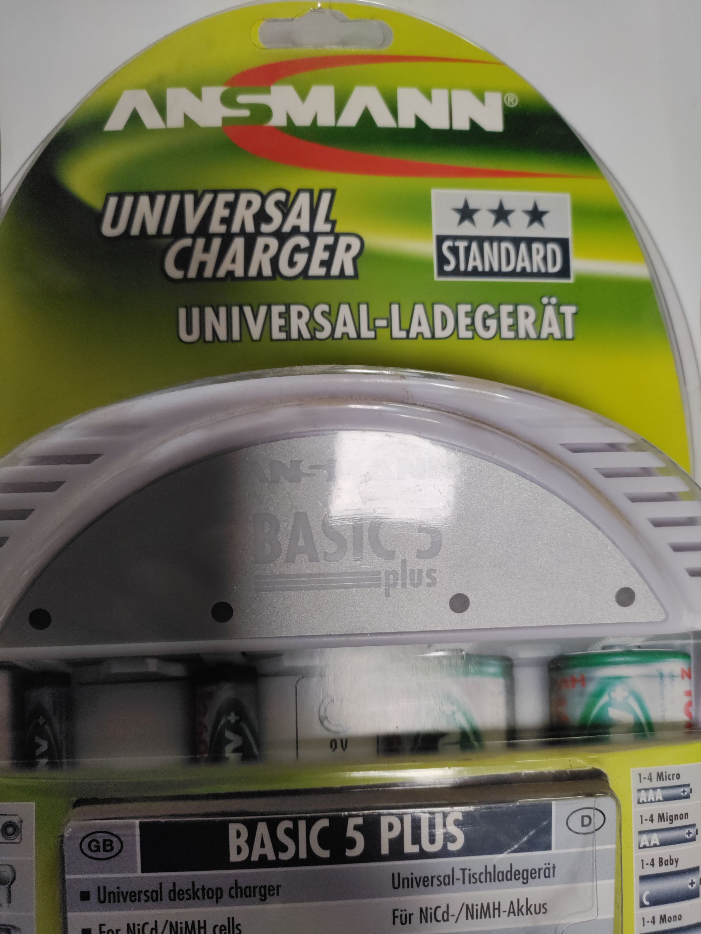 ANSMANN Univerzális asztali töltő termék fő termékképe