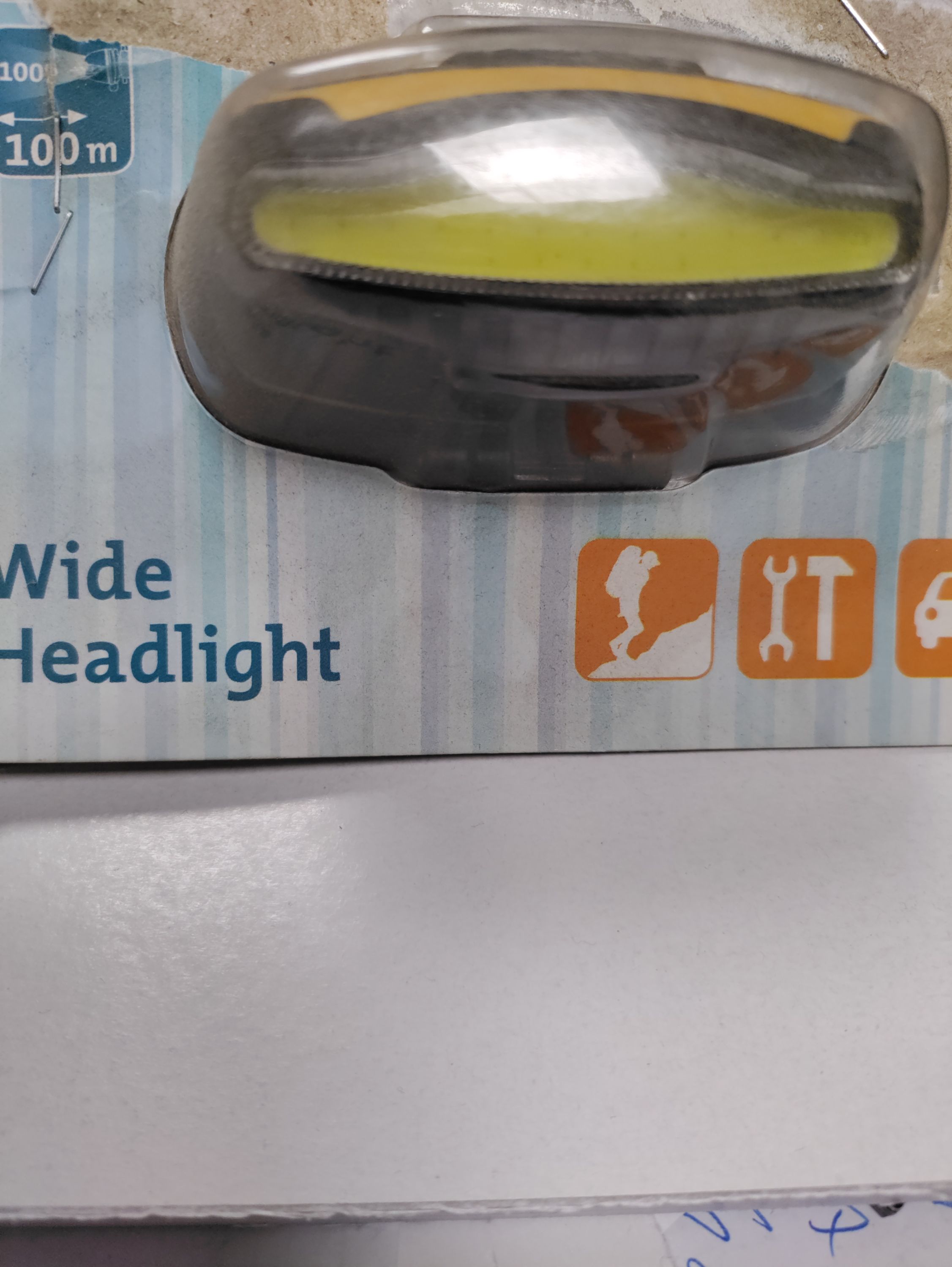 EXTOL Fejlámpa akkumulátoros 150 Lm termék fő termékképe