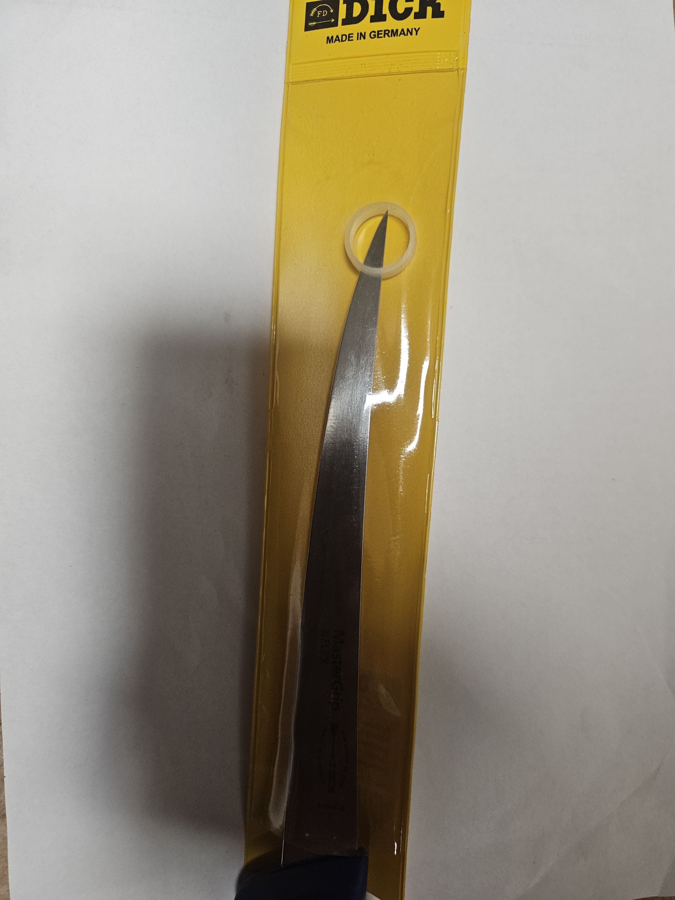 DICK MasterGrip filézőkés, fél flexibilis pengével (18 cm) ívelt, vékony termék fő termékképe