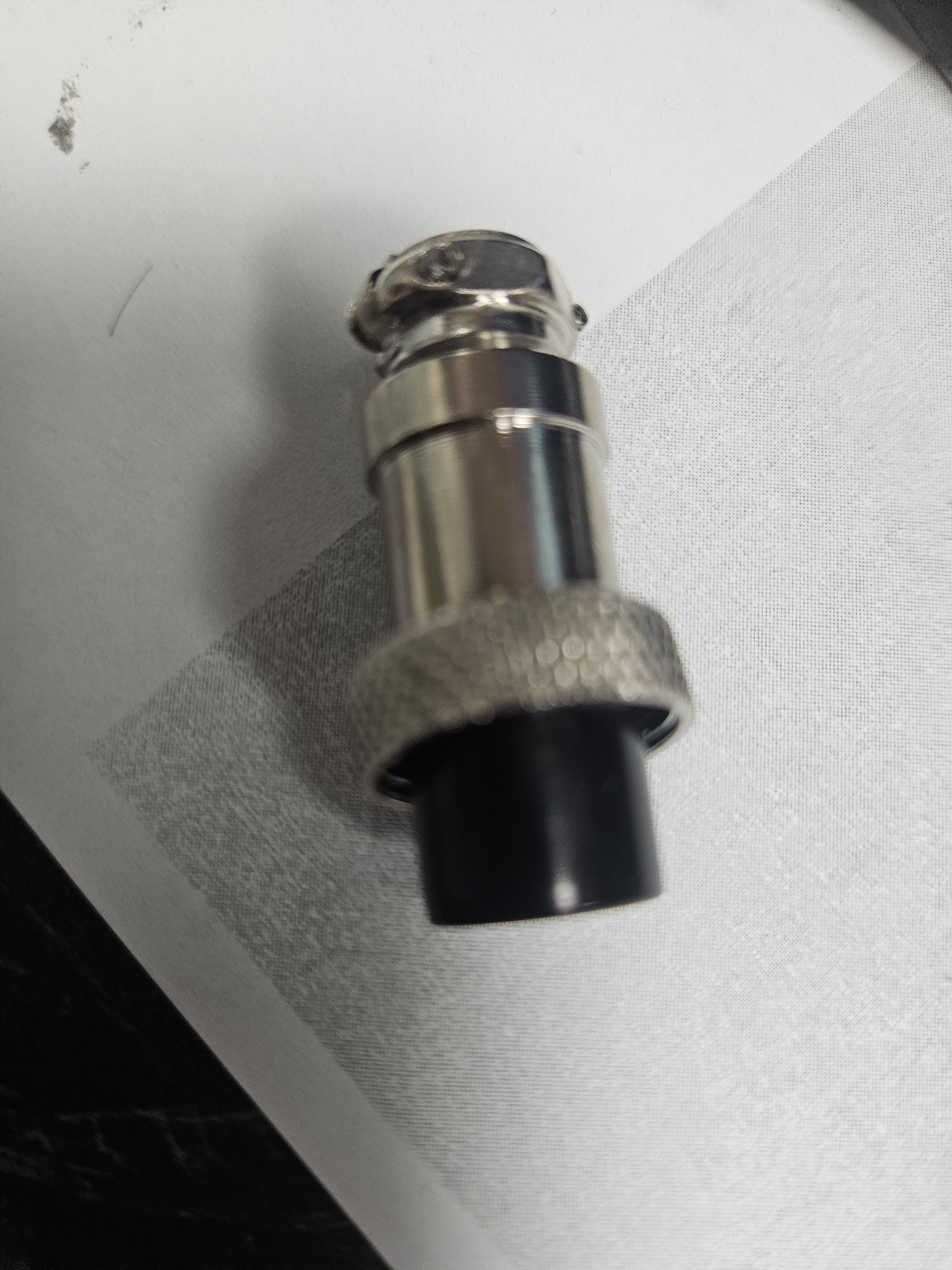 Hegesztőgép alkatrész csatlakozó dugó két polusú termék fő termékképe