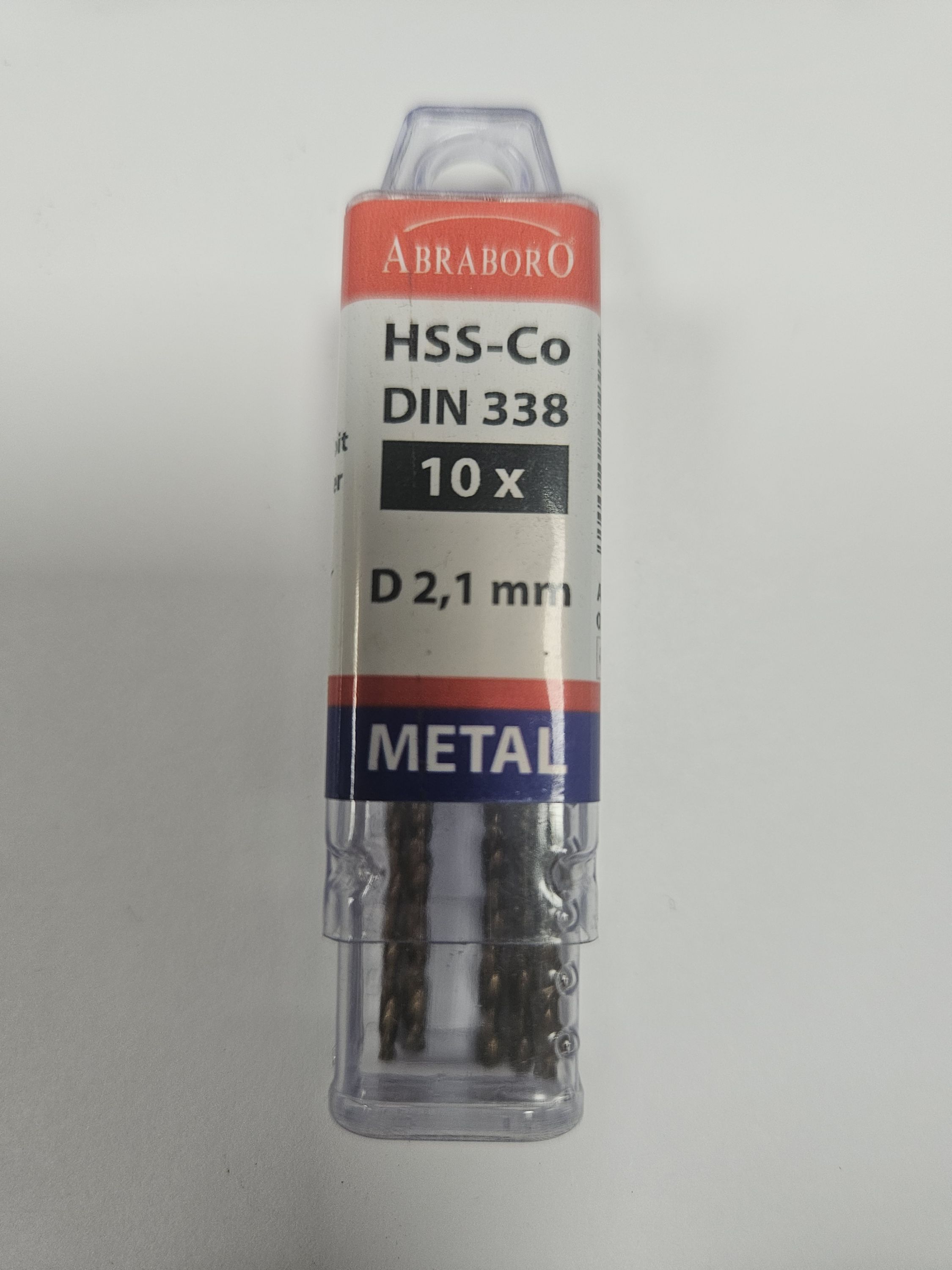 ABRABORO 2.1 x 49 / 24 mm HSS-Co fémcsigafúró termék fő termékképe