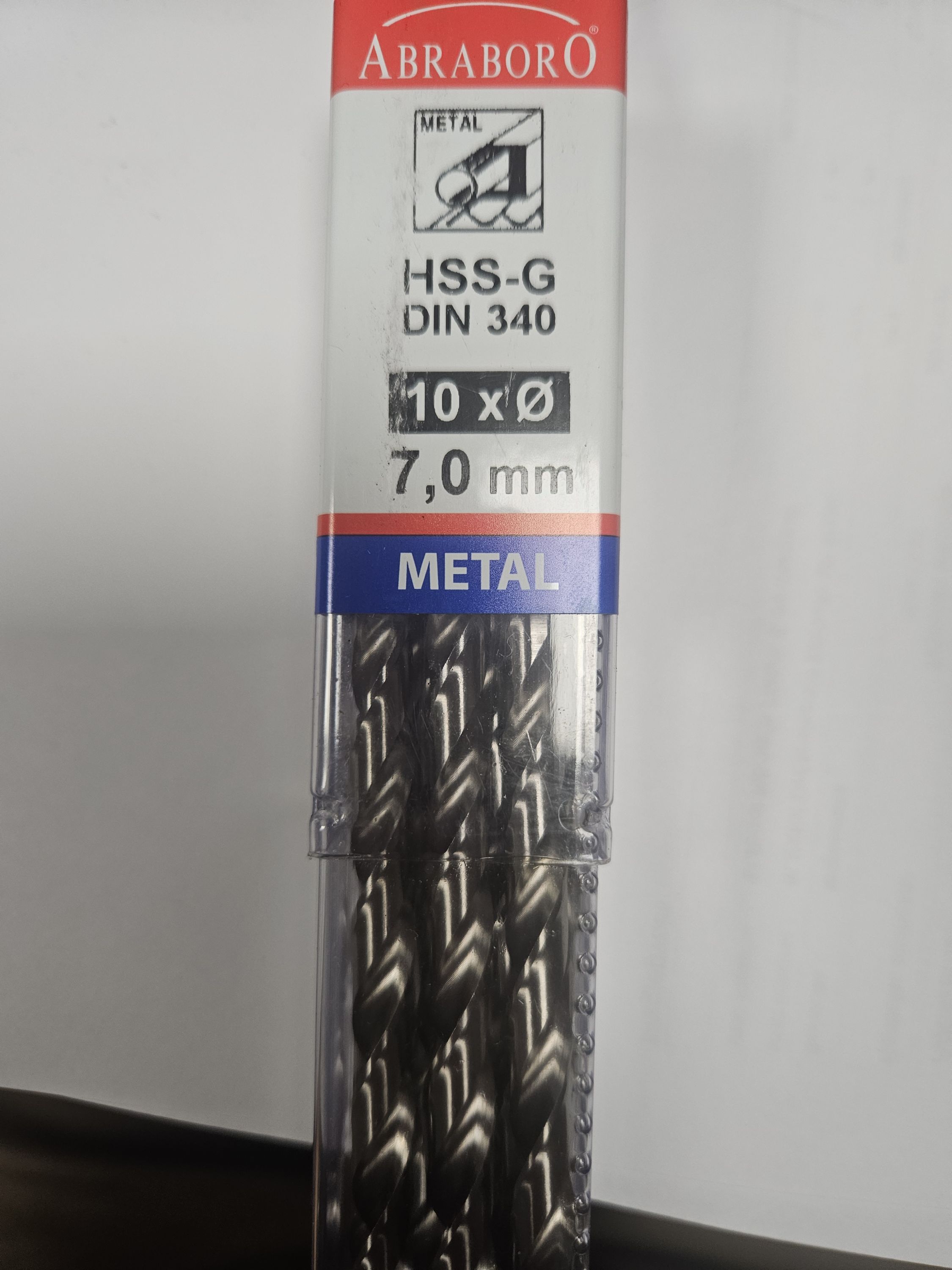 ABRABORO 7 x 156 / 102 mm HSS-GS hosszú hengeres szárú fémcsigafúró termék fő termékképe