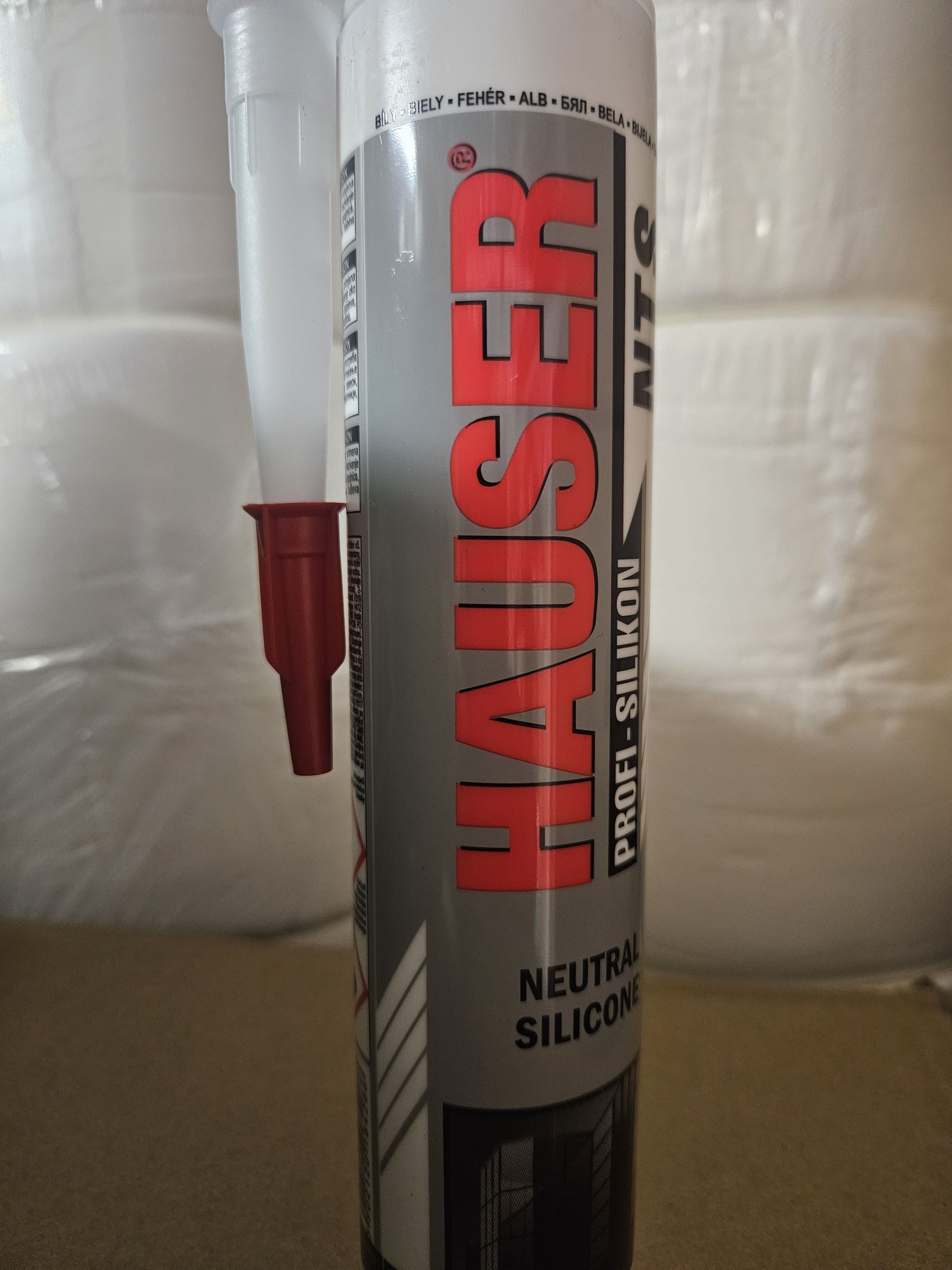 HAUSER Neutrális szilikon Fehér 260ml termék fő termékképe