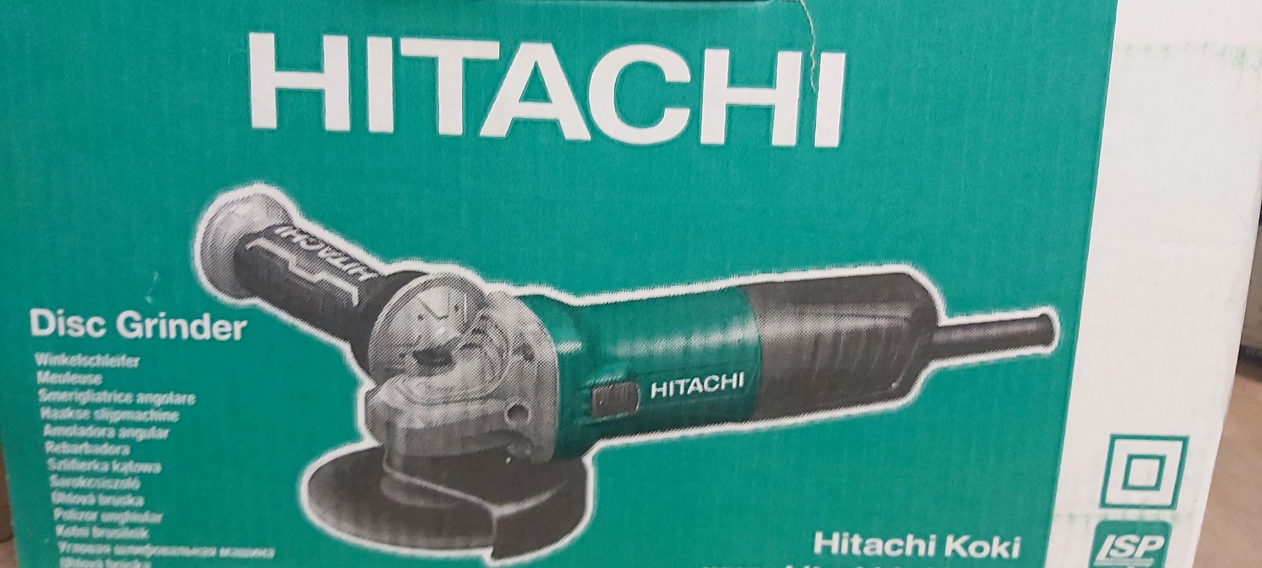 HITACHI G12SW Sarokcsiszoló 115mm , koffer termék fő termékképe