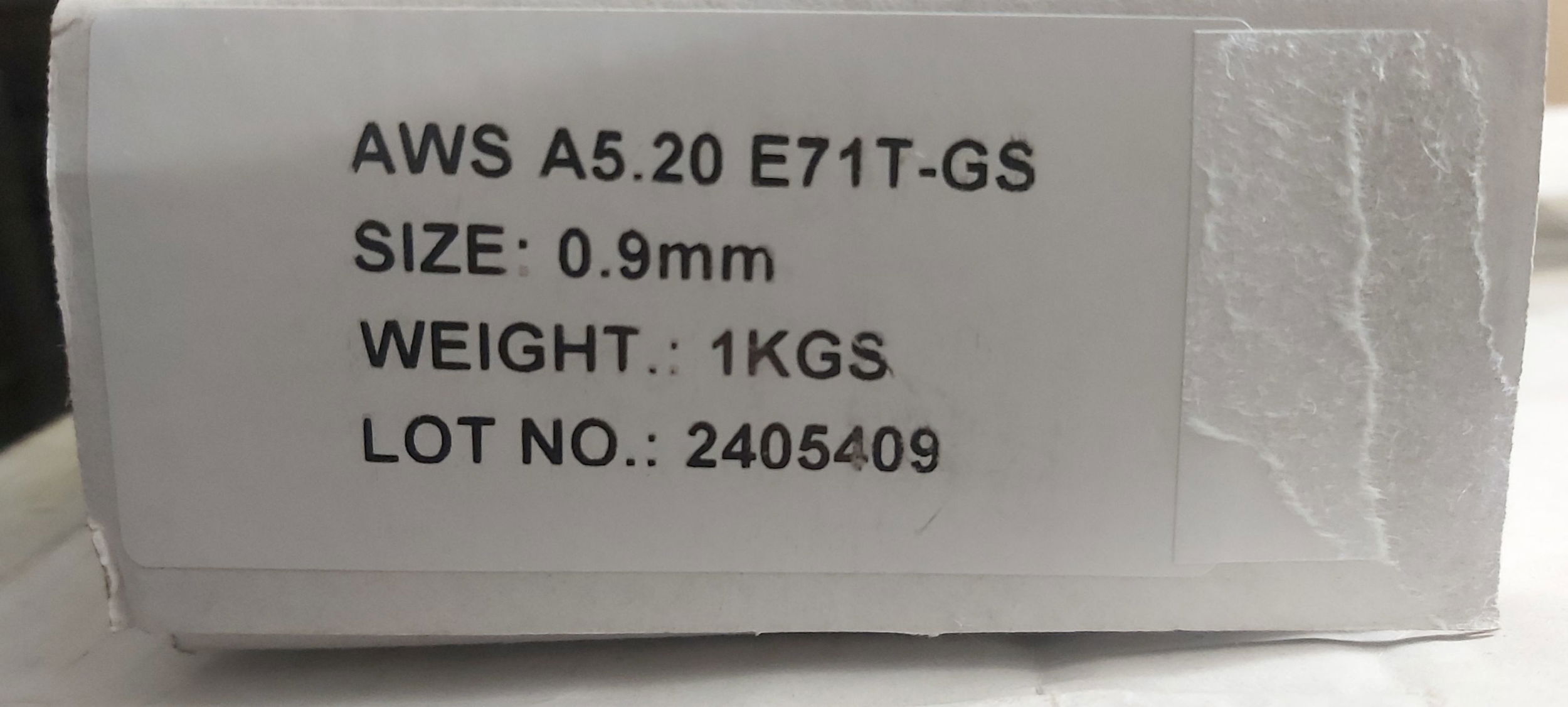 Porbeles hegesztő huzal 0.9 mm 1 kilogram termék fő termékképe