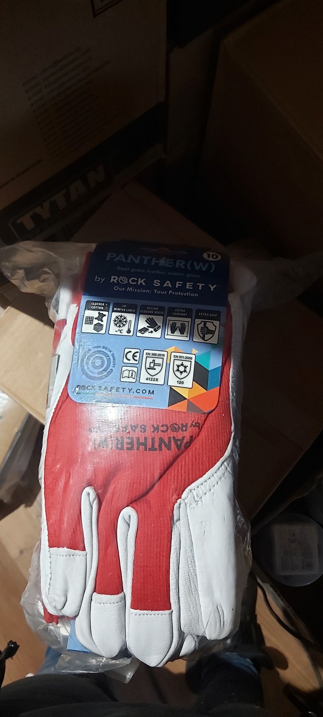 ROCK SAFETY Panther ( W ) védőkesztyű téli 10-es termék fő termékképe