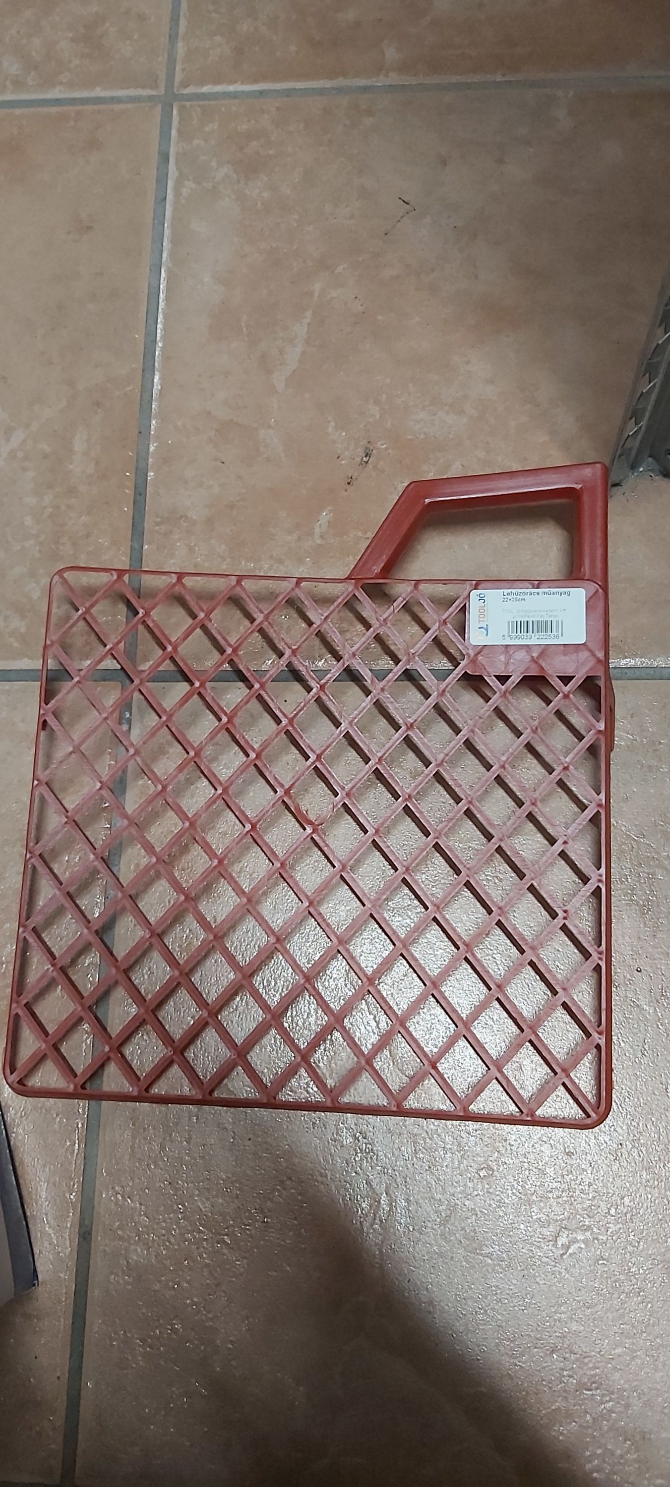 Lehúzórács műanyag  22 x 25 cm termék fő termékképe