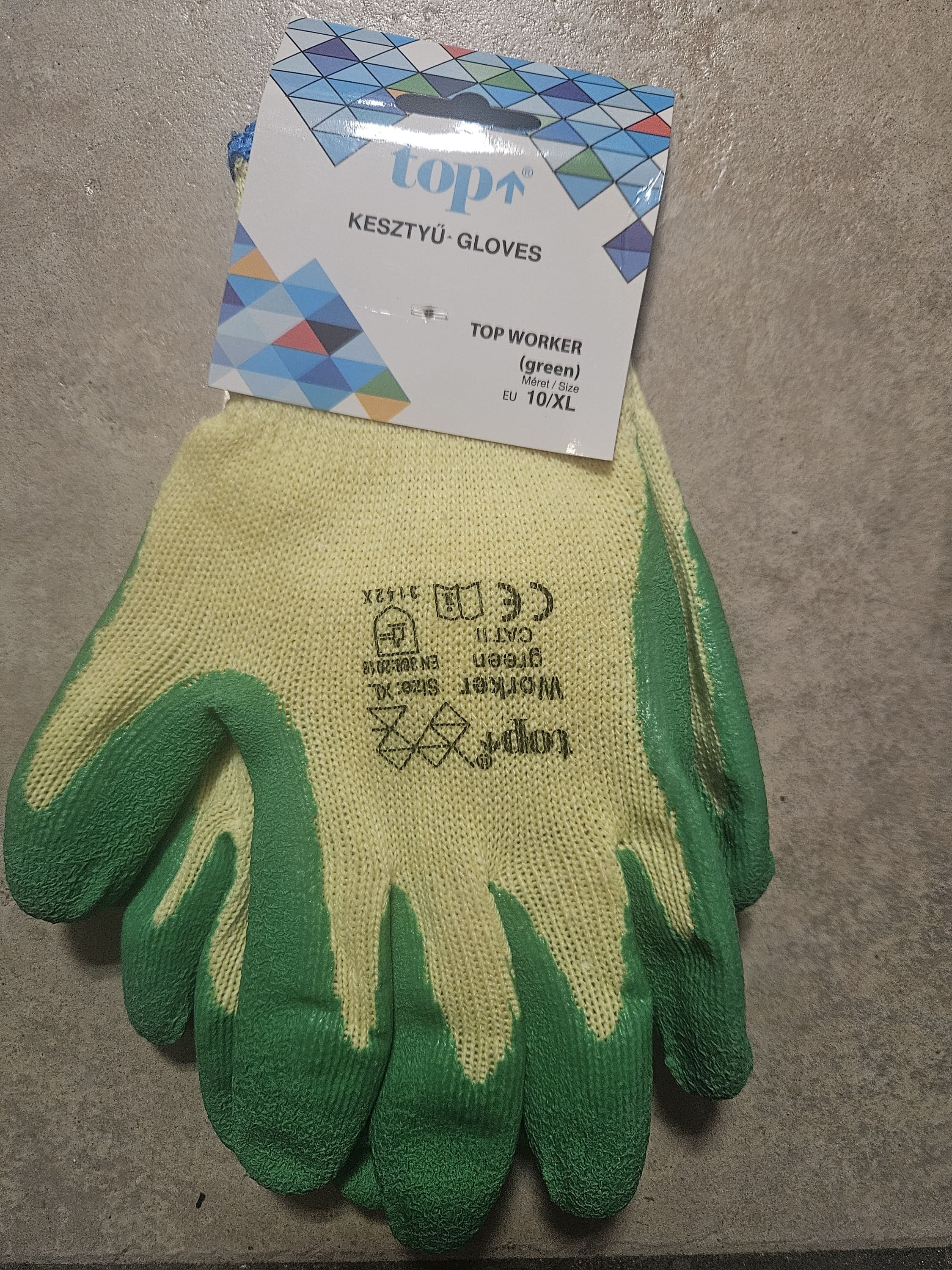 TOP WORKER védőkesztyű T10/XL termék fő termékképe