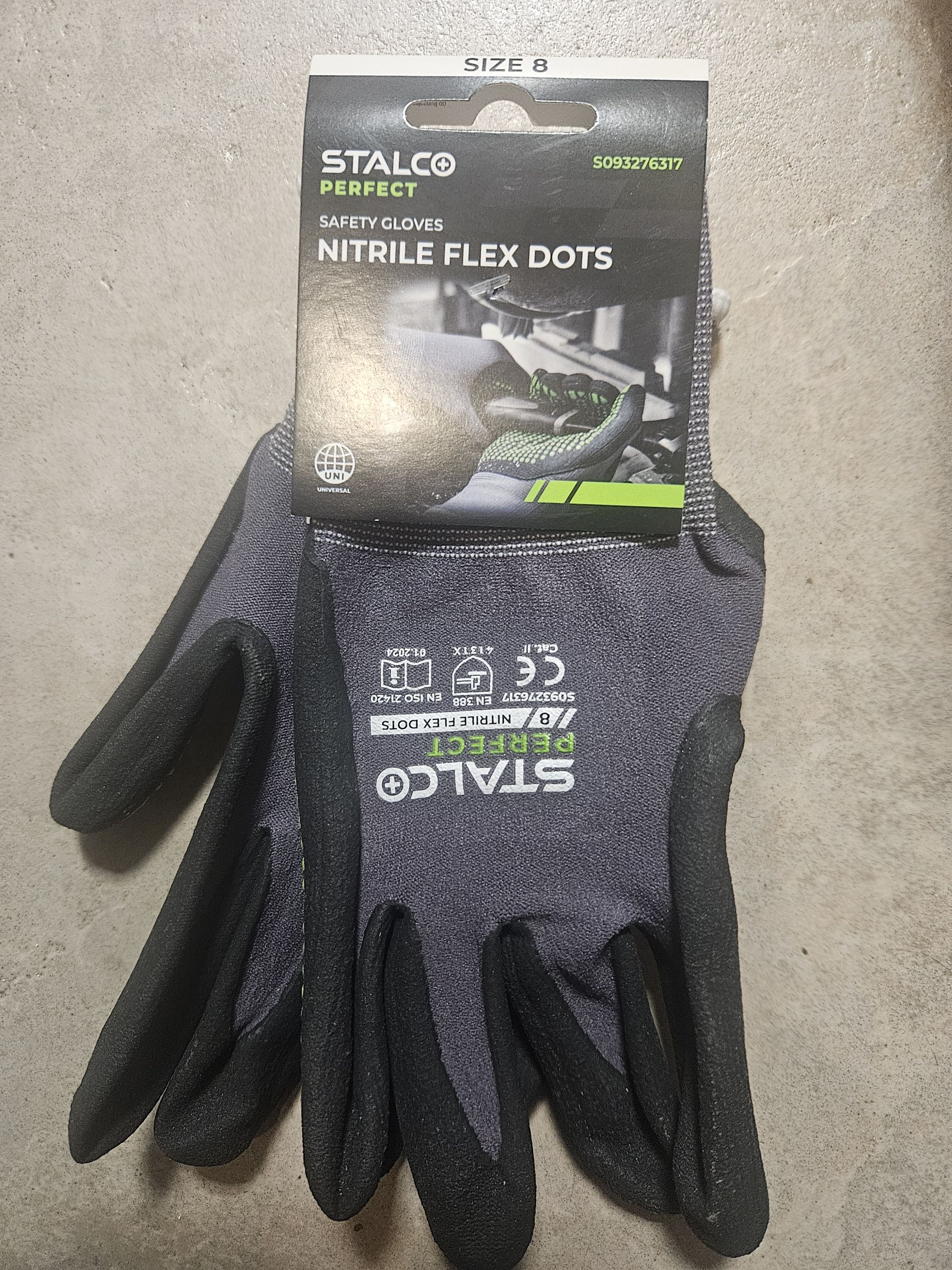 STALCO NITRIL védőkesztyű T9 termék fő termékképe