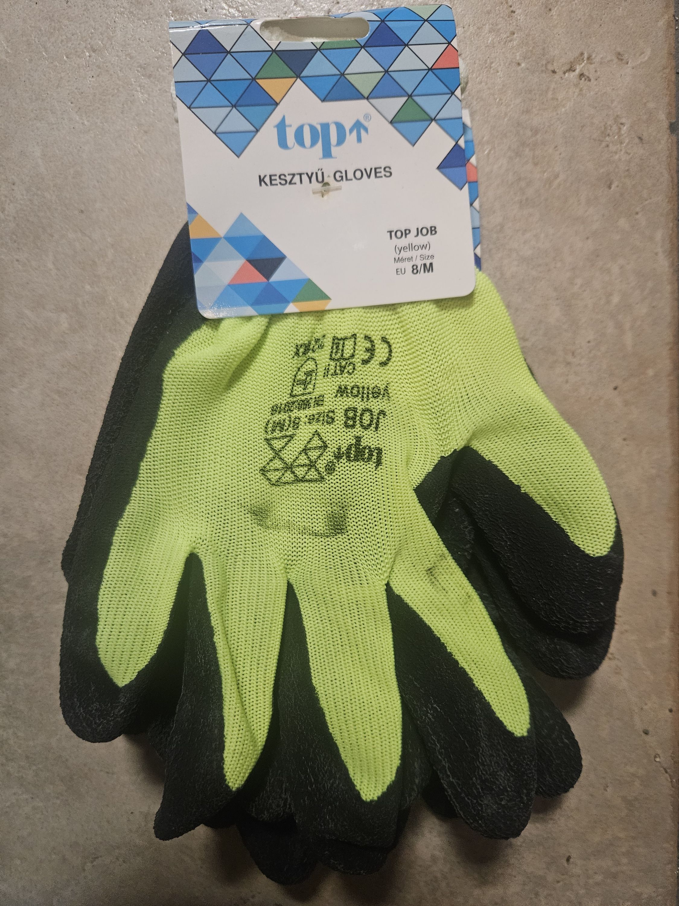 TOP JOB védőkesztyű 9/L termék fő termékképe