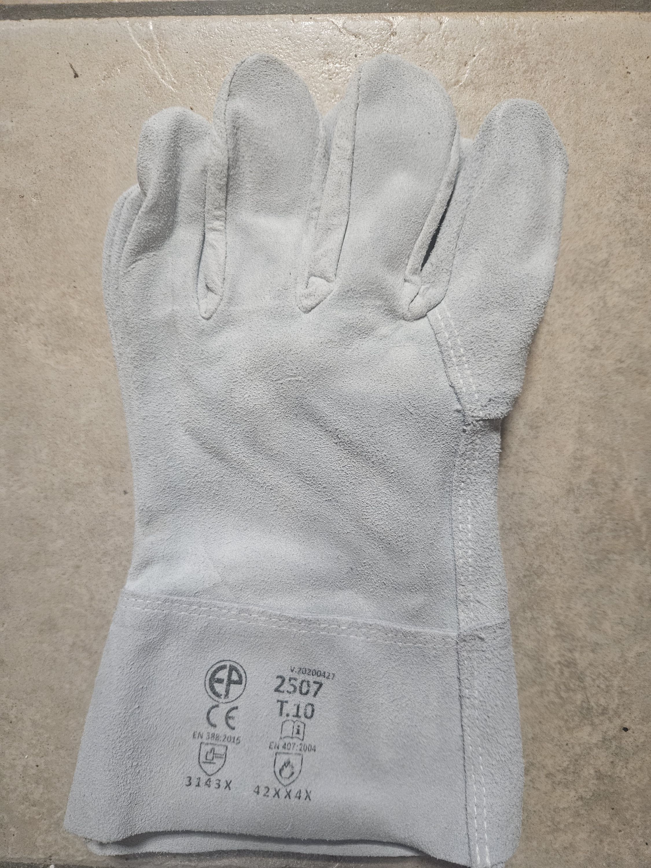 Hegesztőkesztyű 2507 rövid termék fő termékképe