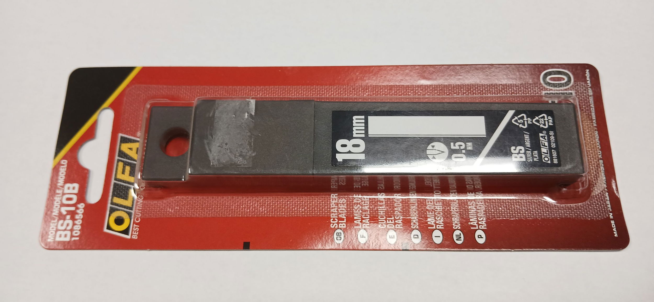 Olfa BS-10B penge kaparóhoz, 100 mm, 10 db/csomag termék fő termékképe