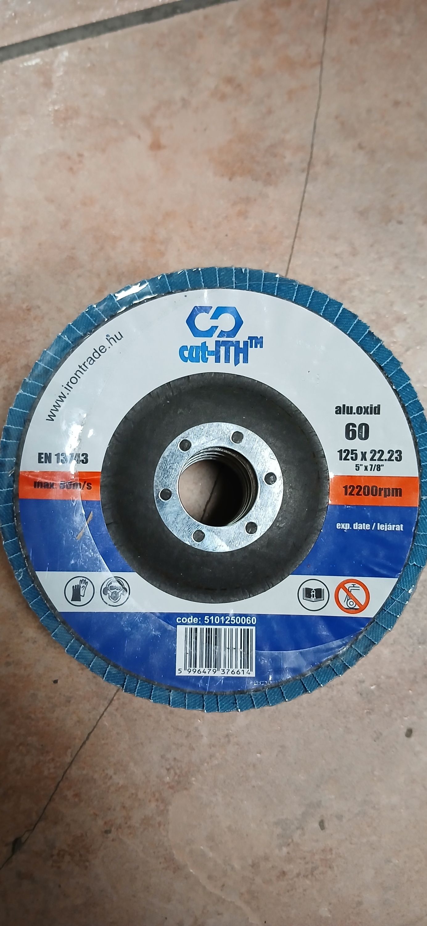 ITH Cut Ith  Lamellás csiszoló KÉK P60 termék fő termékképe