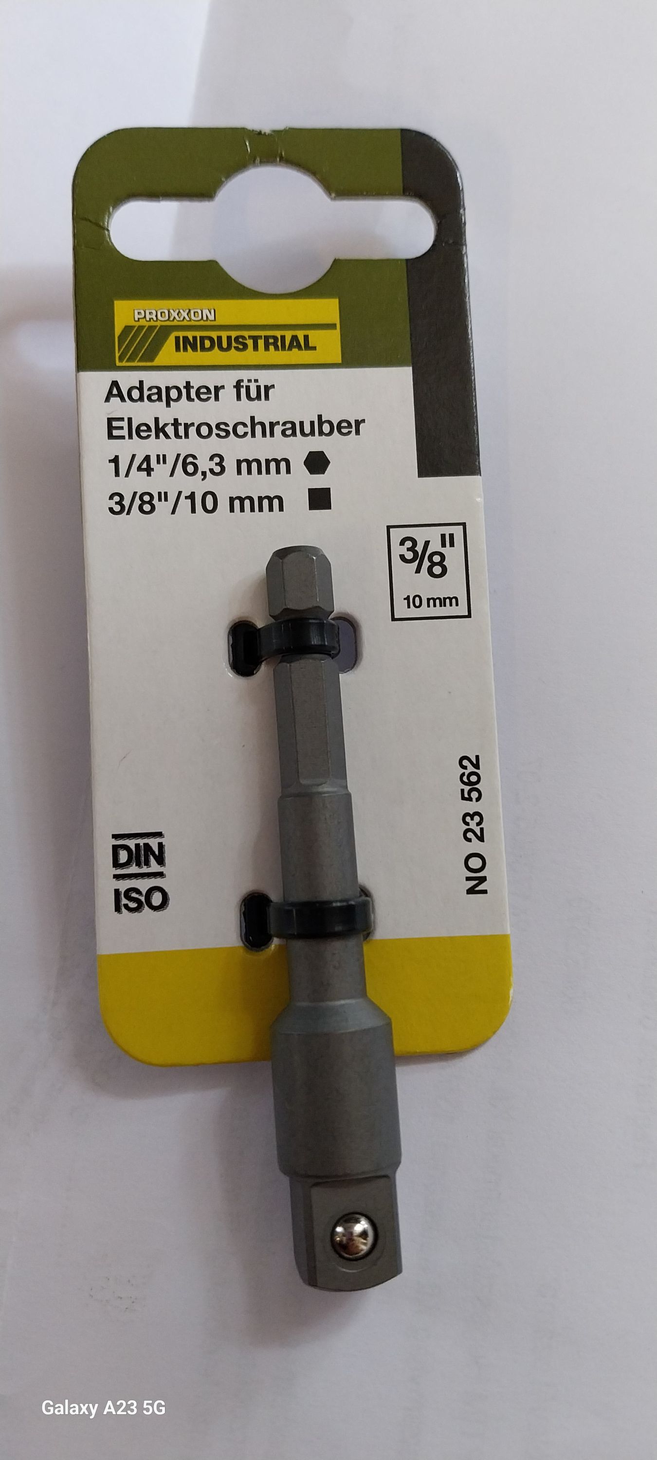 PROXXON INDUSTRIAL Proxxon Fúrógép adapter 3/8" termék fő termékképe