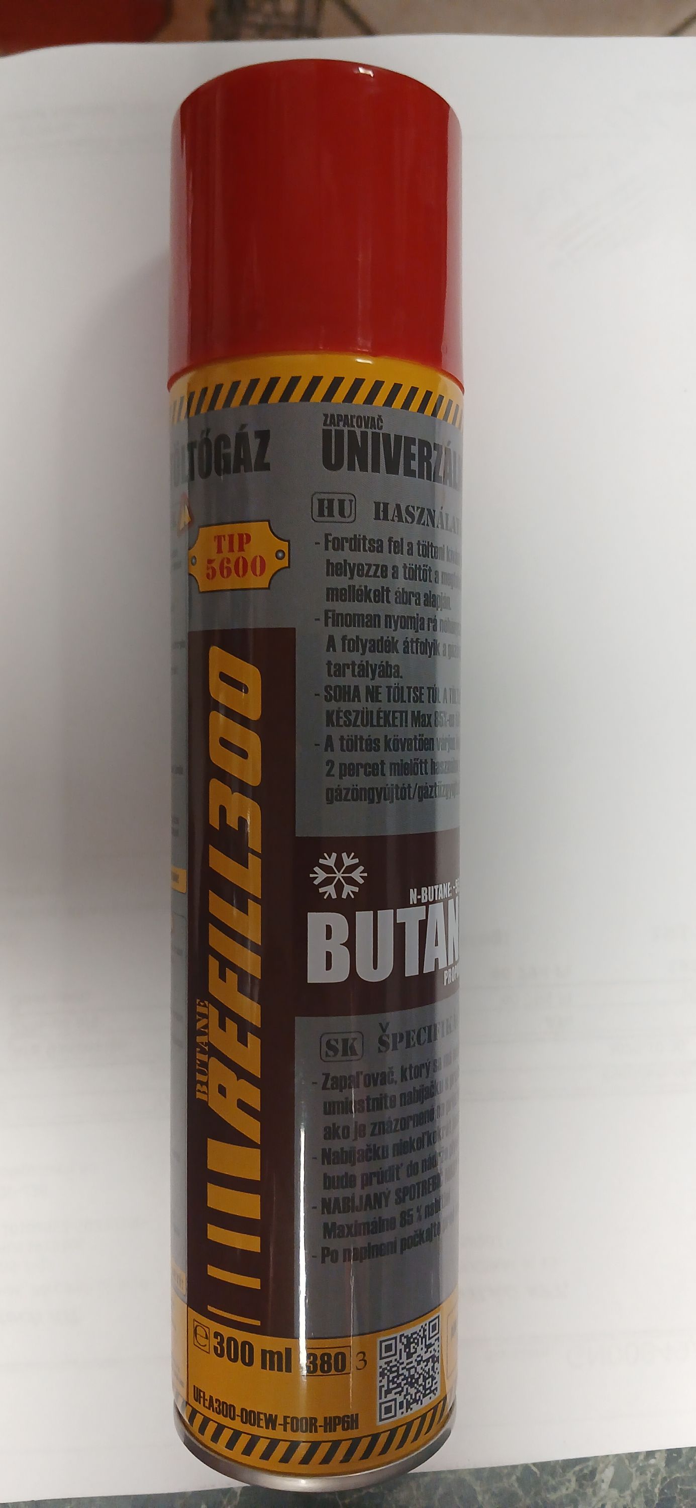 Refill 300 Bután töltőgáz termék fő termékképe