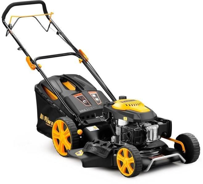 RIWALL Benzines Multifunkciós önjáró fűnyíró 196cm3, PRO RPM 5355 termék fő termékképe