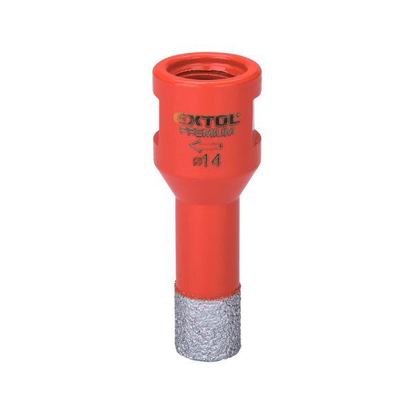 EXTOL Körkivágó csempére, gyémánt vágóél; 20mm × M14, sarokcsiszolóba fogható termék fő termékképe