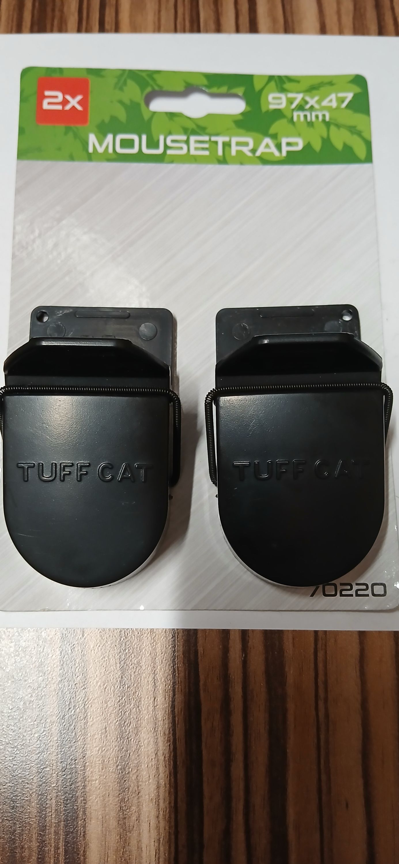 Egérfogó Műanyag 2db/csomag 97x47 mm termék fő termékképe