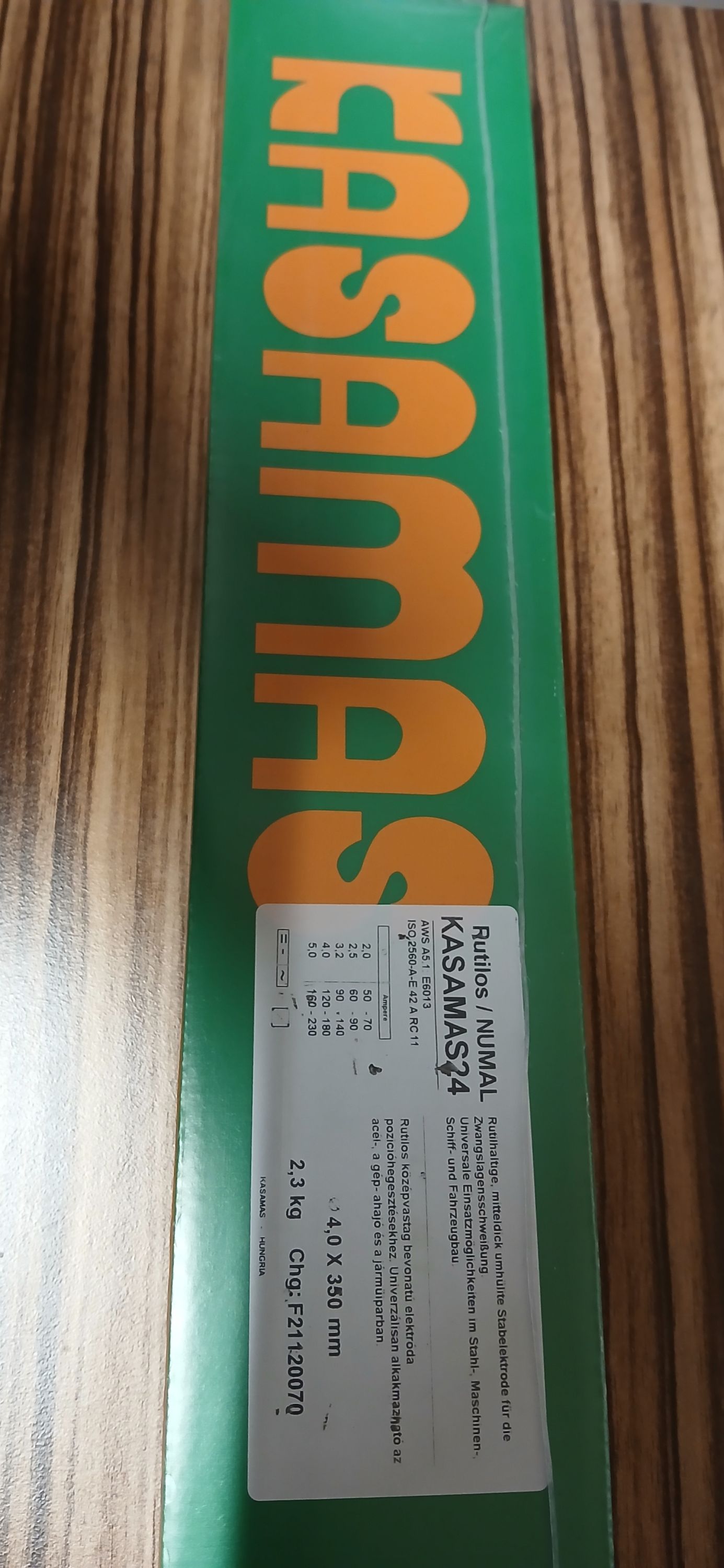 Kasamas 24 elektróda Rutilos / Numal 4 mm termék fő termékképe