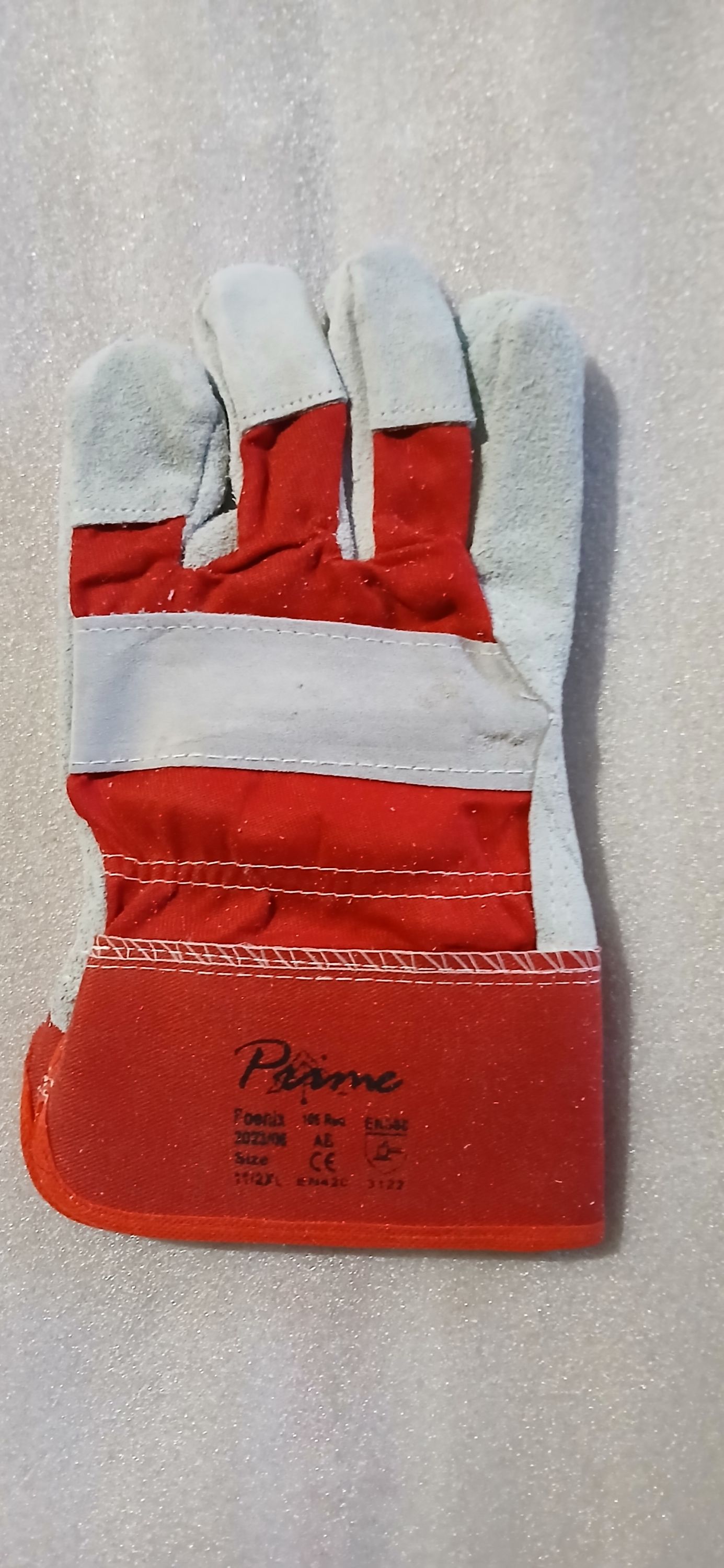 PRIME Védőkesztyű hasított bőr 11-es méret termék fő termékképe