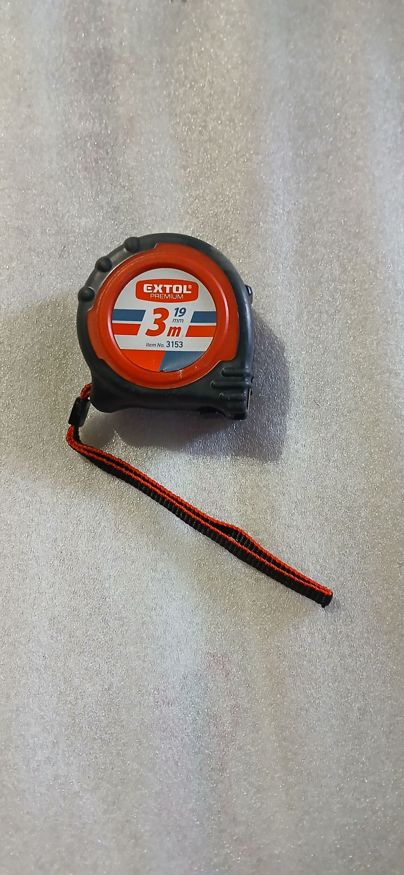 EXTOL mérőszalag gumírozott 3 méter termék fő termékképe