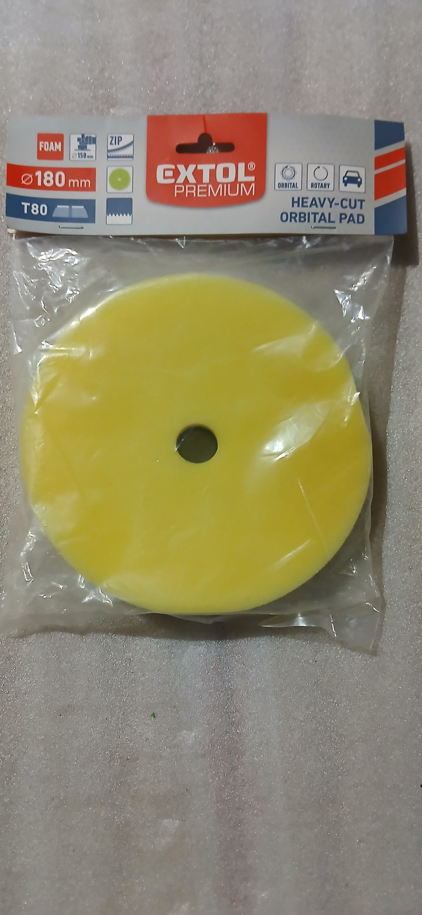 EXTOL Políozó szivacs 180mm T80 termék fő termékképe
