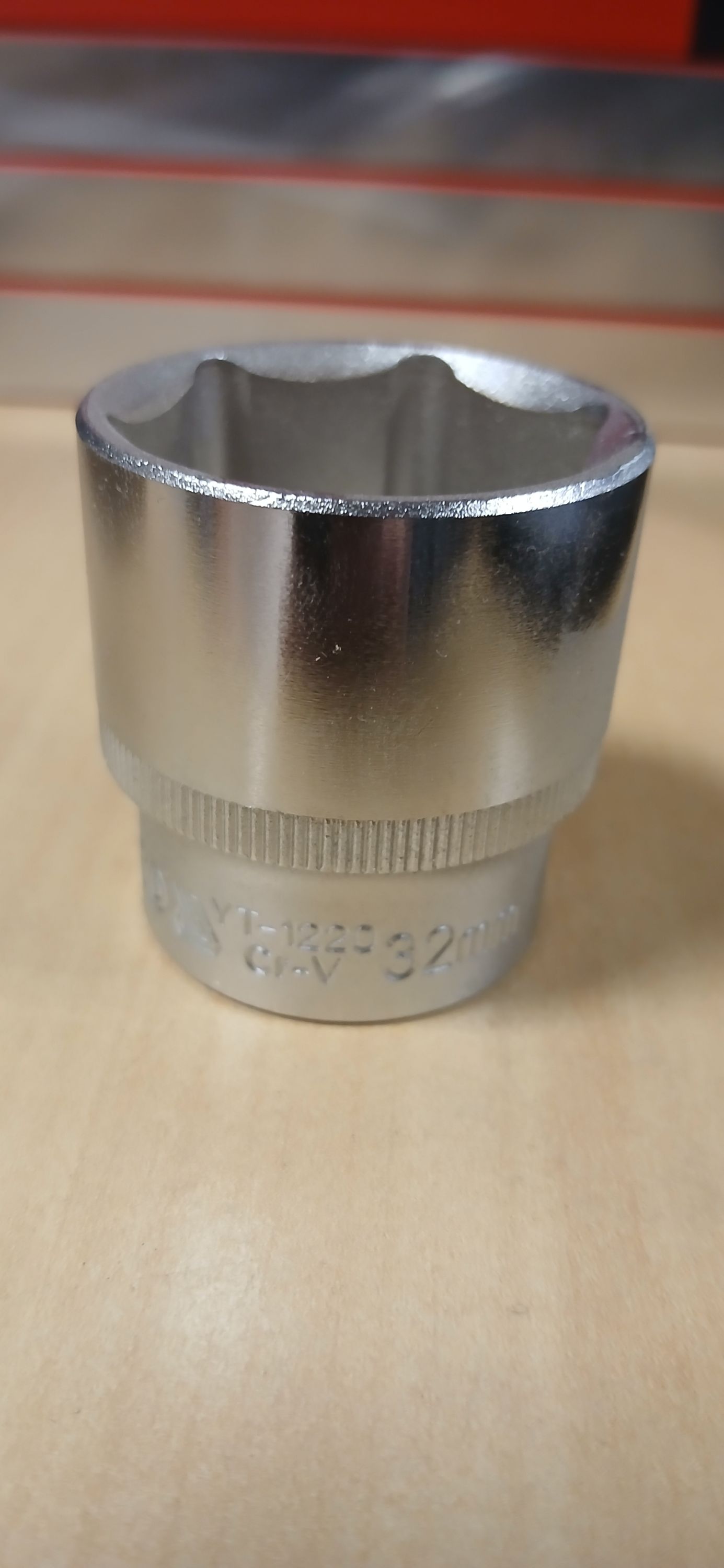 Yato Dugókulcsfej 1/2" hatlap 32 mm rövid termék fő termékképe