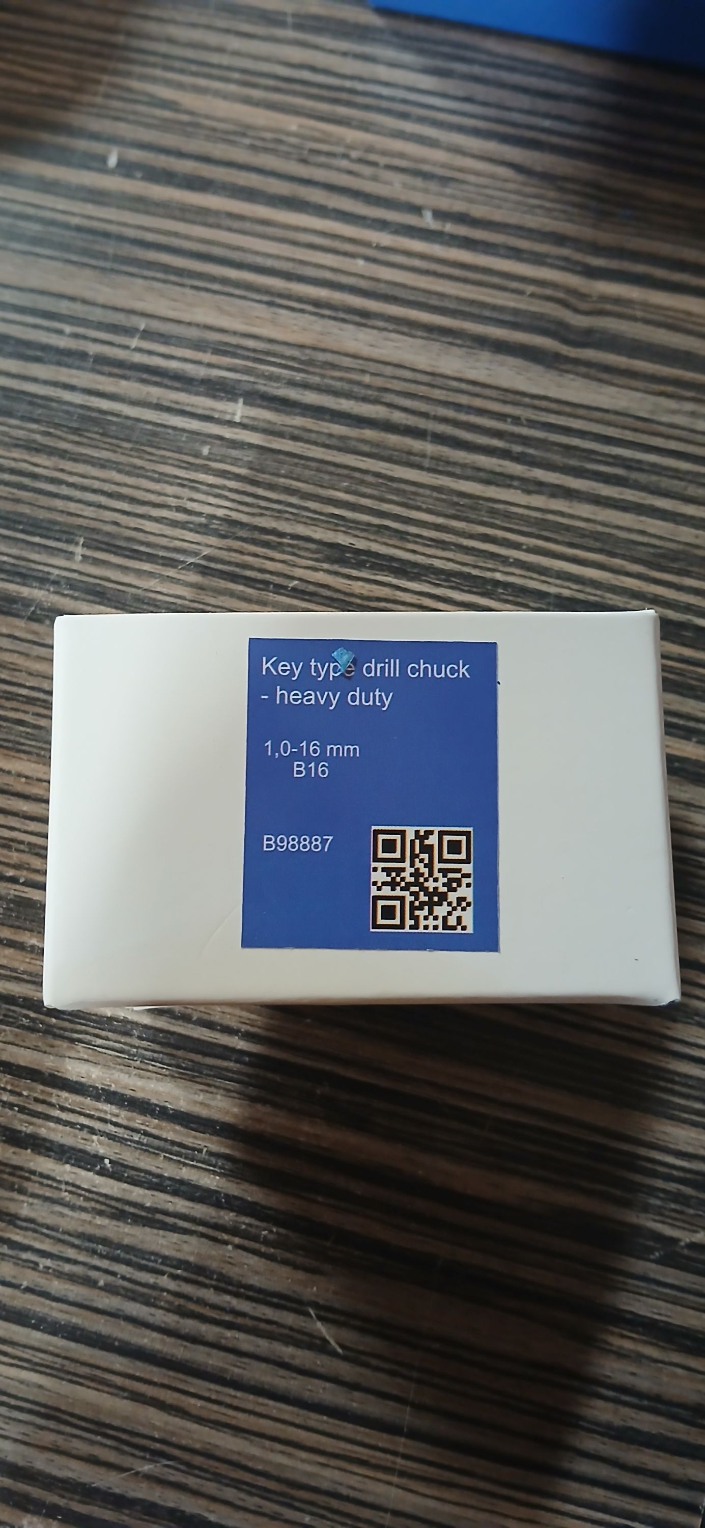 Fúrótokmány kulcsos nehéz kivitel 1-16 mm B16 termék fő termékképe