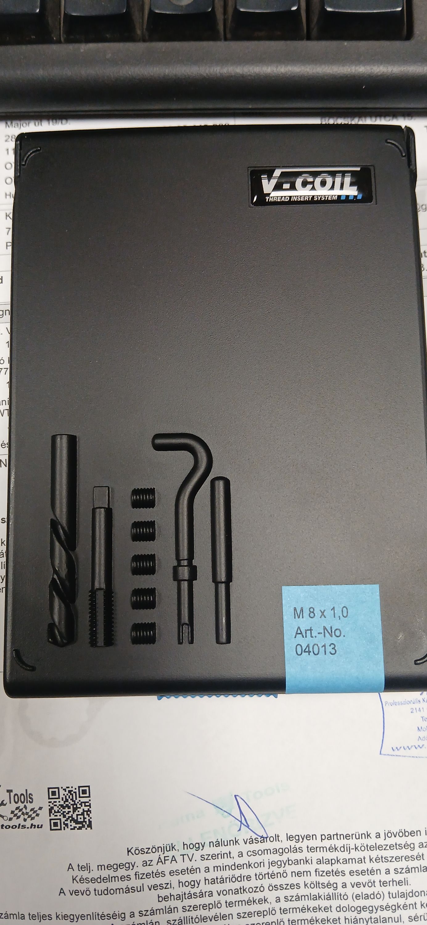 V-COIL Menetjavító készlet V-Coil M8x1 termék fő termékképe