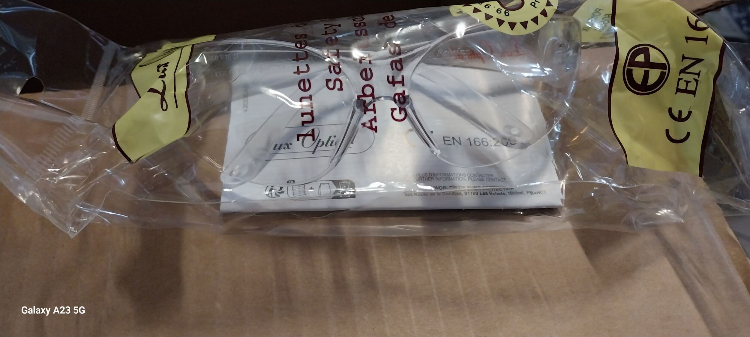 LUX OPTICAL Pokelux víztiszta páramentes szemüveg termék fő termékképe