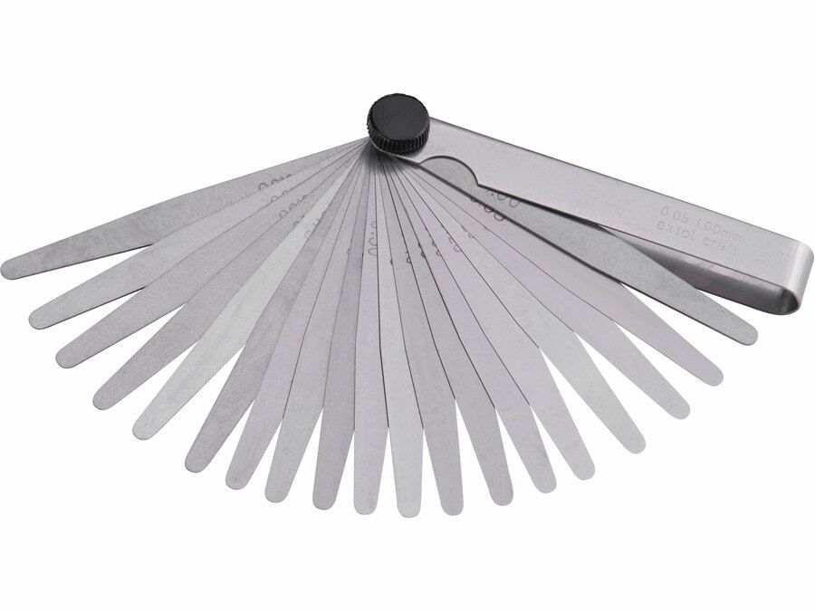 EXTOL Hézagmérő készlet, 20 részes, 0,05-1,00mm termék fő termékképe