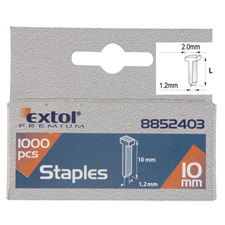 EXTOL Szeg fejjel profi tűzőgéphez 1000db ; 14mm (2,0×1,2×0,52mm) termék fő termékképe