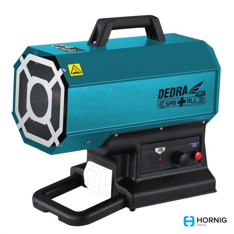 DEDRA Gáz hőlégfúvó 9-20 KW , 18V /230V termék fő termékképe