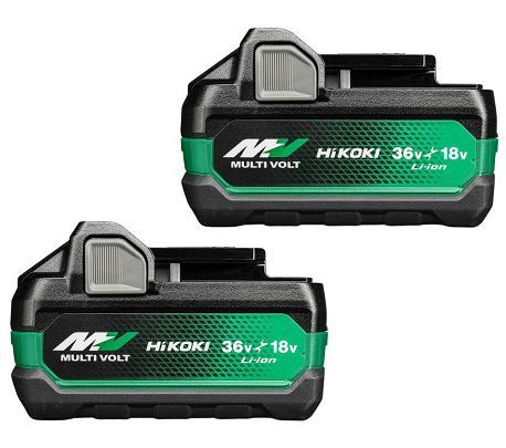 HIKOKI BSL36B18X MULTI VOLT Li-ion akkumulátor, 36V, 4.0 Ah = 18V, 8.0Ah, 2 db/csomag termék fő termékképe